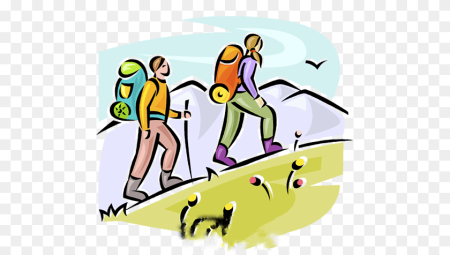 Спортивный туризм вектор