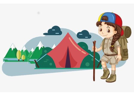 Дети туристы