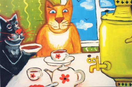 Вася Ложкин чаепитие