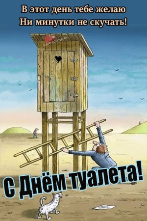 День туалета 19 ноября прикольные