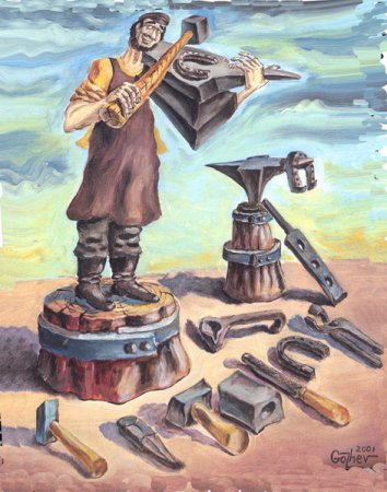 С днем кузнеца открытки