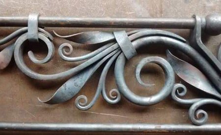 Греческий Меандр холодная ковка