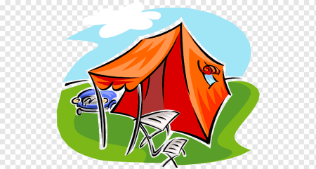 Кемпинг рисунок на белом фоне
