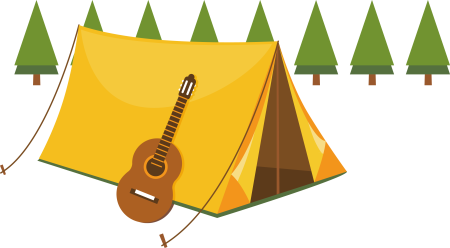 Палатка иллюстрация
