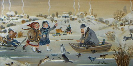 Елена Ревуцкая зима