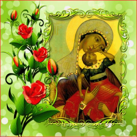 Икона Богородицы «Взыграние» (Угрешская)