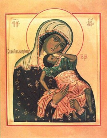 Икона Богородицы «Взыграние» (Угрешская)