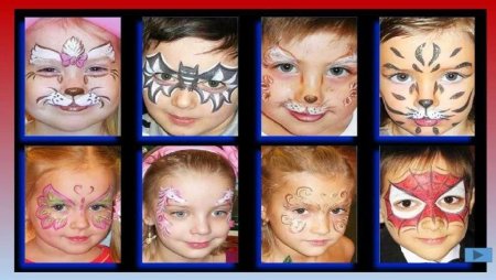 Аквагрим для изо