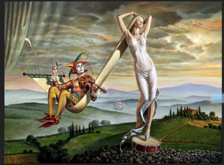 Сюрреализм художника Michael cheval