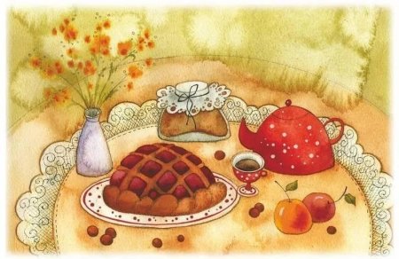 Виктория Кирдий пирожки рисунки