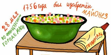 День рождения майонеза