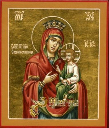 Икона Богородицы Скоропослушница 17 века