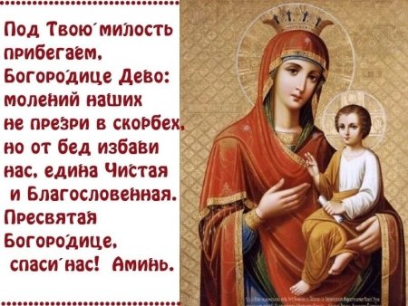 22 Ноября СКОРОПОСШНИЦА. Икона Божьей матери