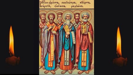 Апостолы от 70-ти: Ераст, Олимп, Родион, Сосипатр, Куарт (кварт) и тертий