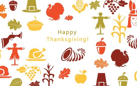 Символы дня Благодарения в США