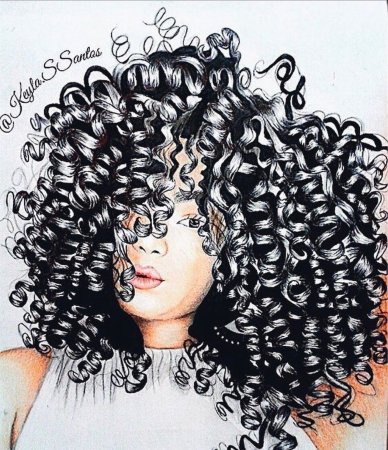 Кудри иллюстрация