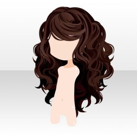 Аниме прически кудри