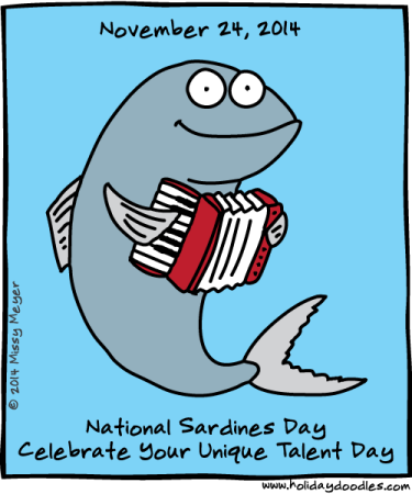 День сардин 24 ноября