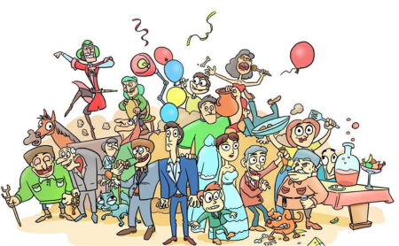 Праздник карикатура