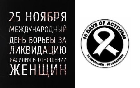 Международный день борьбы за ликвидацию насилия в отношении женщин