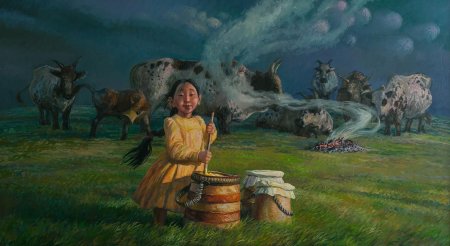 Иннокентий Корякин Якутский художник картины