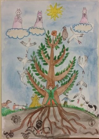 Мировое дерево аал Луук мас