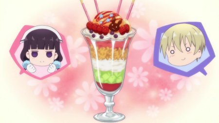 Клубничное Парфе из аниме