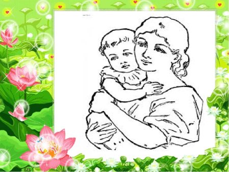 Шаблоны ко Дню матери