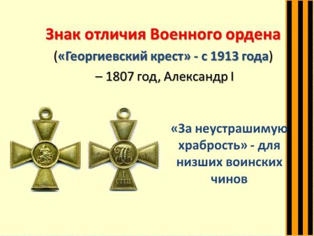 Солдатский Георгиевский крест чертежи
