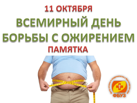 Всемирный день борьбы с ожирением 2020