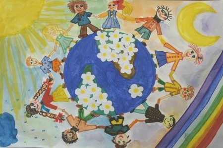 День защиты детей рисунки