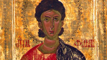 Апостол Филипп фреска Сербия Македония