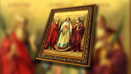 Петр и Феврония икона в хорошем качестве