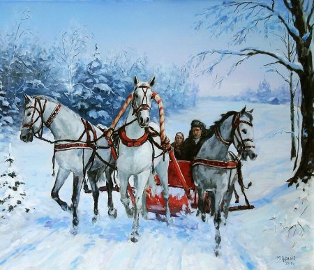 Русский художник Щрилёв Михаил Николаевич