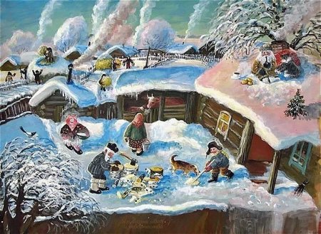 Гурьева Сажаева художник зима