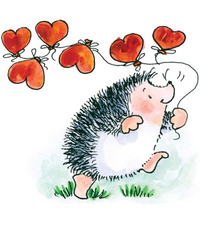 Ёжик и сердечко